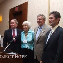 John Walsh, Helen Walsh, Bill Walsh Jr and Tom Walsh 2008 reunion in DC.