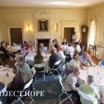 Lunch at Carter Hall for thet 50th reunion in 2008 in DC.
