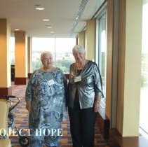 Unknown and Carol Fredriksen at 50th reunion in 2008 in DC.