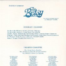 World Premiere Benefit for Project HOPE of The Betsy page 1