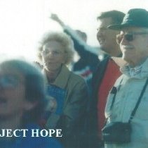 Marge Allard, Alice Mild, Bill Walsh, Jr and Paul Cherney at 1993 reunion.