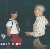 Unknown and Paul Cherney at the 1993 reunion in Albuquerque.