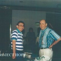 Ed Maggiore, Ed and Roy Velling at the 1993 reunion in Albuquerque.