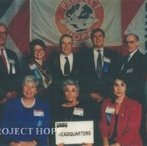 Heaquarter staff at the 1993 reunion in Albuquerque.