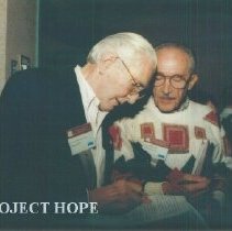 John MacGregor and Eldon Ellis at the 1993 reunion in Albuquerque.