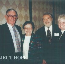 Hal Royaltey, Judy Berner, Wally Chipman and Nancy Savage