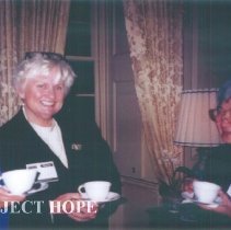 Karen Majaro, Nancy Savage and Naomi Nakashima