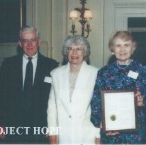 Dr & Mrs Hurd, Vicky Cuddy and Bill Walsh, Jr