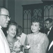 Mr. & Brs. Bentley (left) and Mr. and Mrs. Gershenson at Annual HOPE Ball.