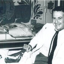 William B Walsh with Pediatric patient on the SS HOPE in Ceylon.