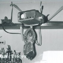 Cardiac Monitor on the SS HOPE in Ceylon.