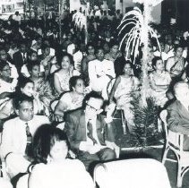 Welcoming ceremonies held in Colombo, Ceylon port 1968.