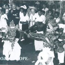 Kandy Dancers performing while the SS HOPE was in port in Colombo.