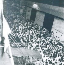 SS HOPE departing Ceylon.