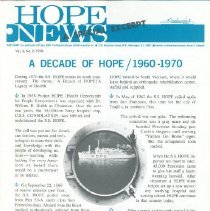 HOPE News vol 8 No 2/1970 Special Rpt  Pg 9