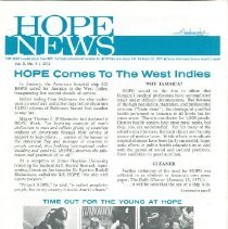 HOPE News Vol 8 No 4/1971 Page 1