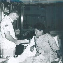 Unknown on the SS HOPE in Indonesia 1960.