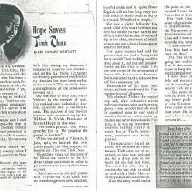 Article written by Howard Westcott about a patient on the SS HOPE in Vietna