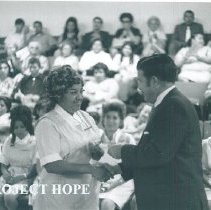 Jose Lozano Gonzales County Health Dept administrator and HOPE trained assi