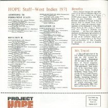 HOPE NEWS Vol. 9, No. 2 / 1971 Page 8