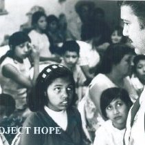 Project HOPE working with Health Dept administrator Jose Gonzales Laredo