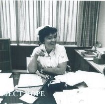 Doris Edwards, HOPE Chief Hospital nurse in Mercy Hospital Laredo 1969.