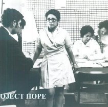 Bill Walsh, Jr, Project HOPE Admnistrator in Laredo, Texas 1969.