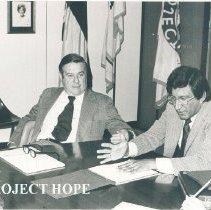 William B Walsh and unknown in El Paso, Texas 1970.