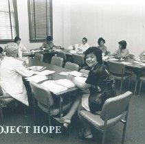 Laura Carrillo HOPE nurse in El Paso Community College 1970.