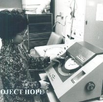 Project HOPE Helen Tien in El Paso, Texas 1970.