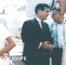 Wiliam B Walsh on the SS HOPE while in Guinea in 1964.