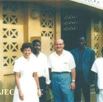 HOPE nurse, Joan Brown and Harry Nagel with Counterparts in Guines 1964.