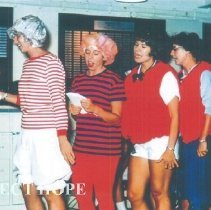 Unknowns SS HOPE staff at Rotator Show in Guinea 164.