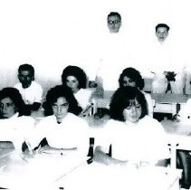 Martha Henderek and Mary Day in Cuenca, Ecuador with Project HOPE 1965.