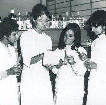 Unknown HOPE staff on the SS HOPE in Ecuador 1963.