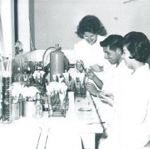 Mary Day with counterparts on the SS HOPE in Quayaquil, Ecuador 1963.