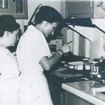 Martha Henderek on the SS HOPE in Guayaquil, Ecuador 1963.