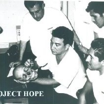 Instruction on the SS HOPE in Guayaquil, Ecuador 1963.