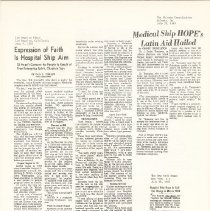 Rev. Bill Abersold;  Dr. J. Daniel Thompson