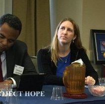 Franklin Guerrero and Andrea Dunn-Sousa at 2016 Alumni reunion in DC