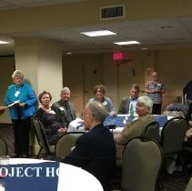 Alumni group at the 2016 reunion in Washington DC