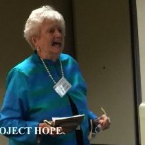 Nancy Savage at the 2016 Alumni Reunion in Washington DC