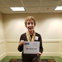 Morocco Alumni Cecile Fontaine at the 2016 Alumni reunion in Washington DC