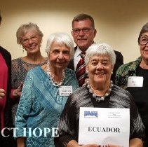 Ecuador Alumni at the 2016 HOPE reunion in Washington DC