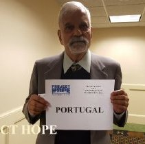 Portugal Alumni Mohandas Bhat at 2016 reunion in Washington DC