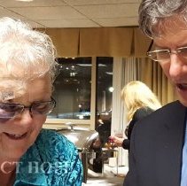 Irene Herweyer Machado and Tom Walsh at the 2016 reunion in Washington DC