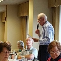 Bill Layden at the 2016 Alumni Association General Meeting at the reunion