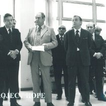 Dr William B Walsh with Arturo Constantino Minister of Health Poland.