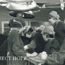 Using the heart-lung machine in Poland.