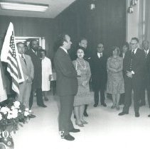 Dr William B Walsh with dignitaries in Poland.